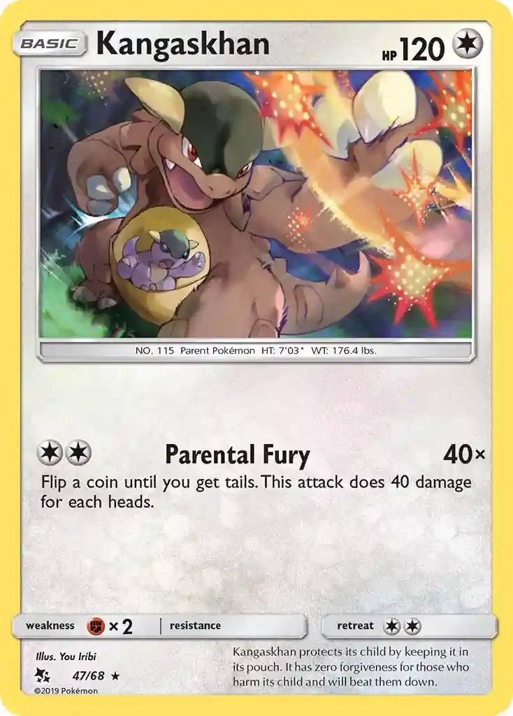 Kangaskhan-Reverse Foil
