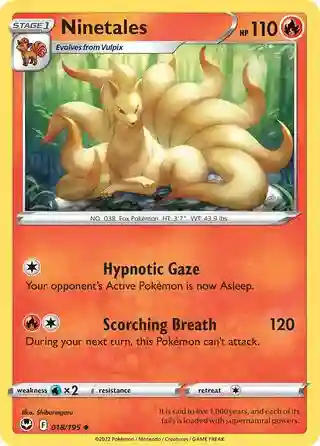 Ninetales-Reverse Foil