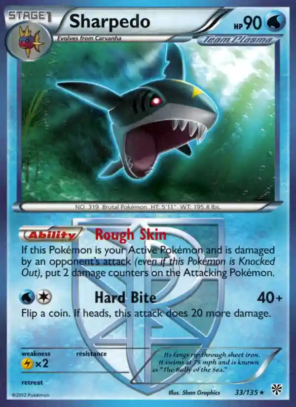Sharpedo-Reverse Foil