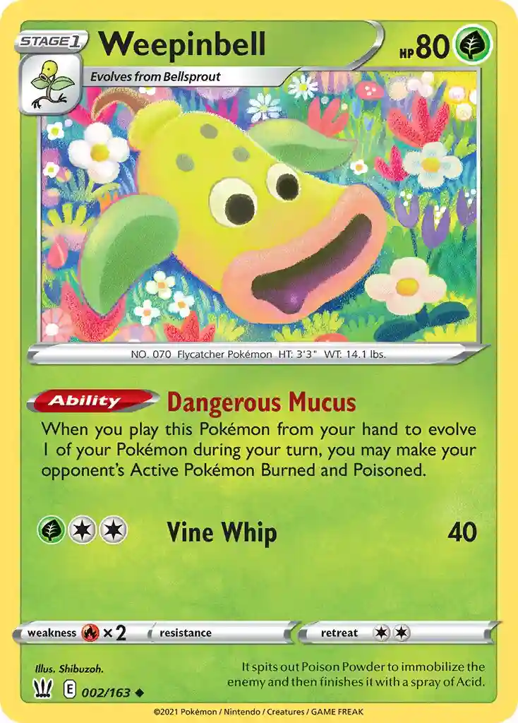 Weepinbell-Reverse Foil