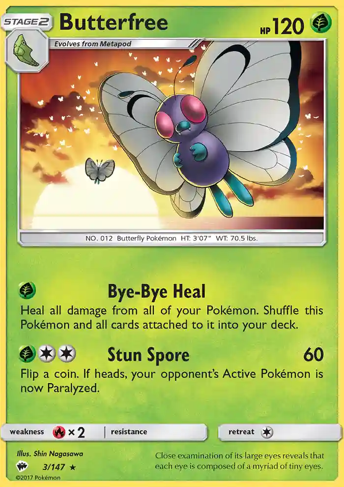 Butterfree-Reverse Foil