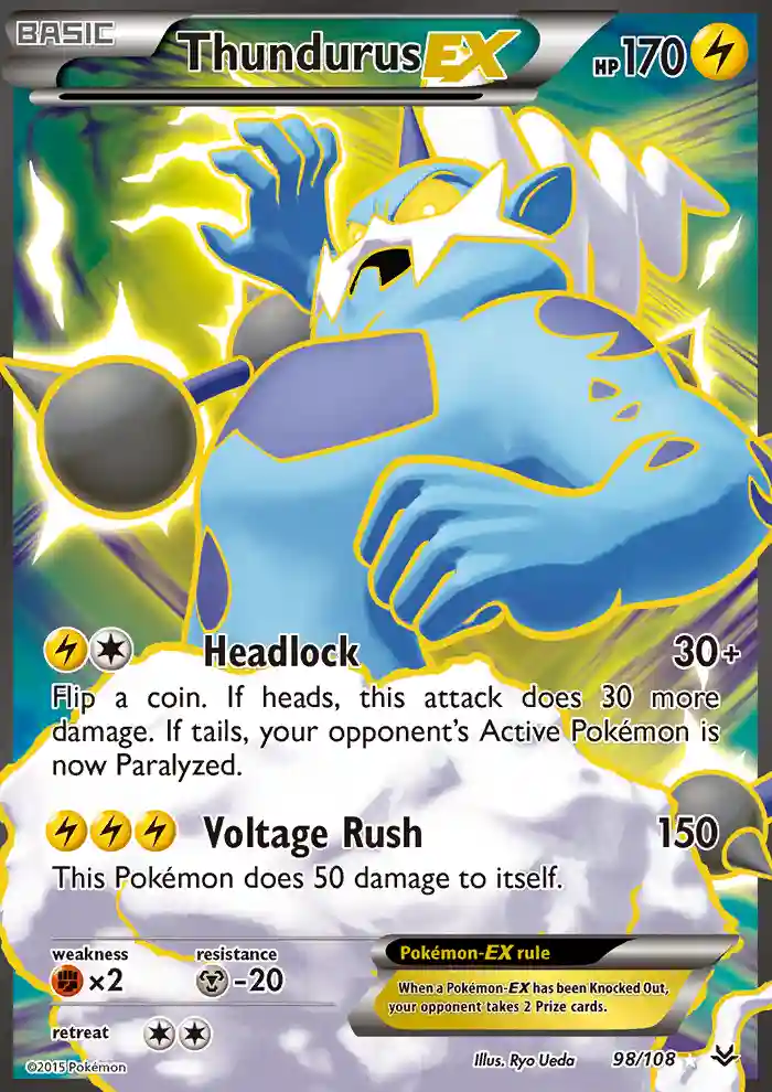 Full Art/Thundurus EX