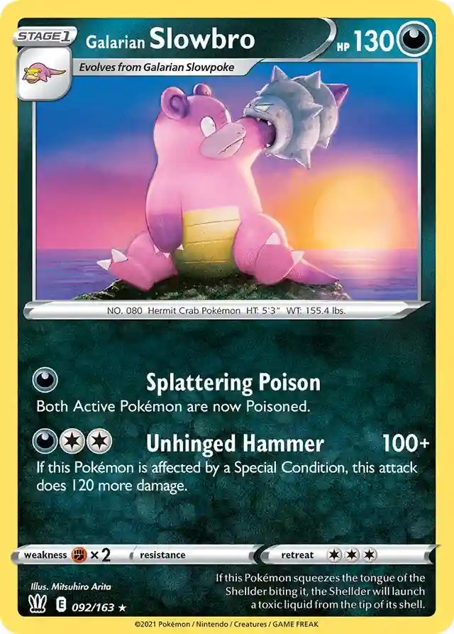 Galarian Slowbro-Reverse Foil