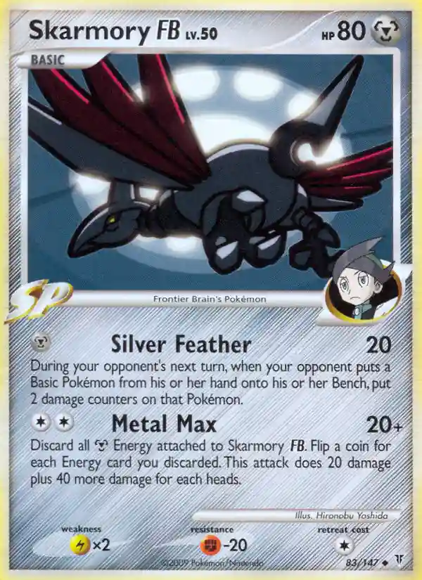 Skarmory FB (83) 2009 Pokemon Platinum Supreme Victors