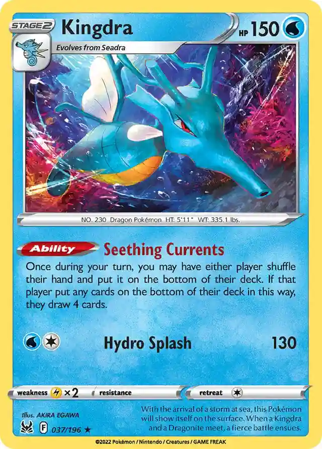 Kingdra-Reverse Foil
