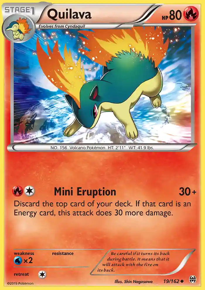 Quilava-Reverse Foil