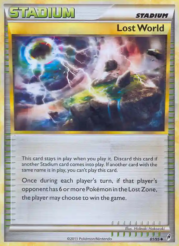 Lost World-Reverse Foil (81) 2011 Pokemon Call of Legends