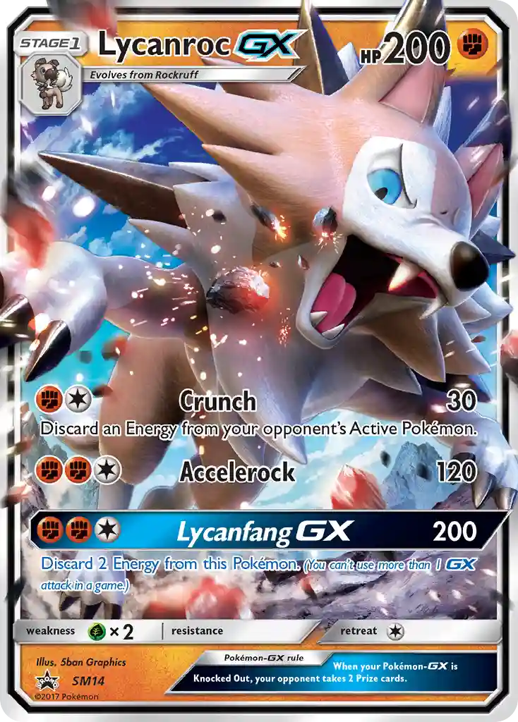 Lycanroc GX-Holo