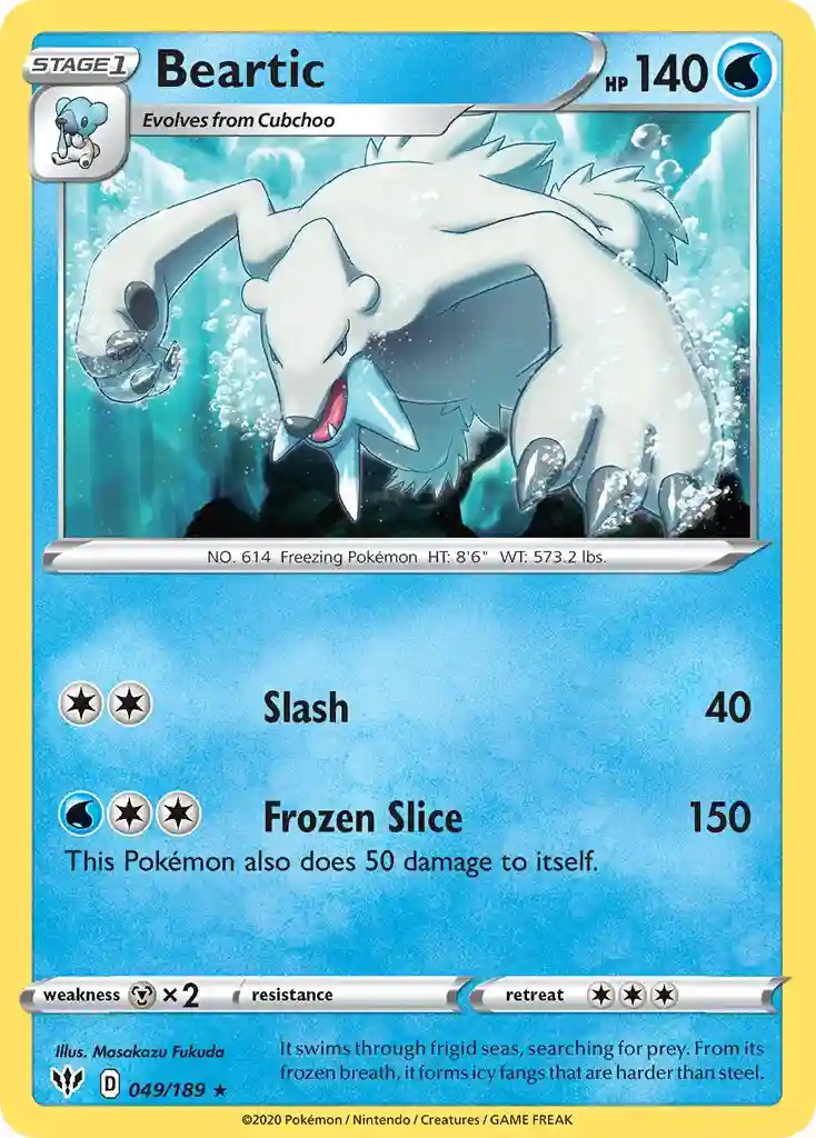Beartic-Reverse Foil