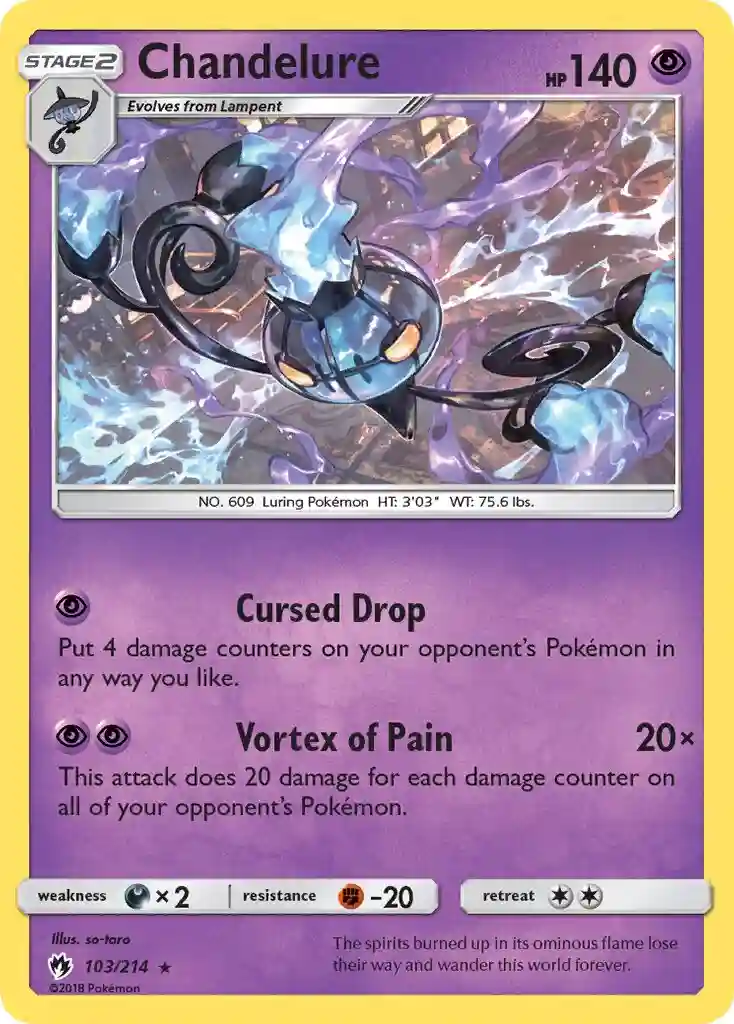 Chandelure-Reverse Foil