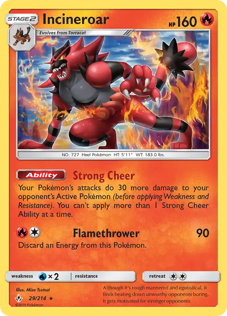 Incineroar-Reverse Foil