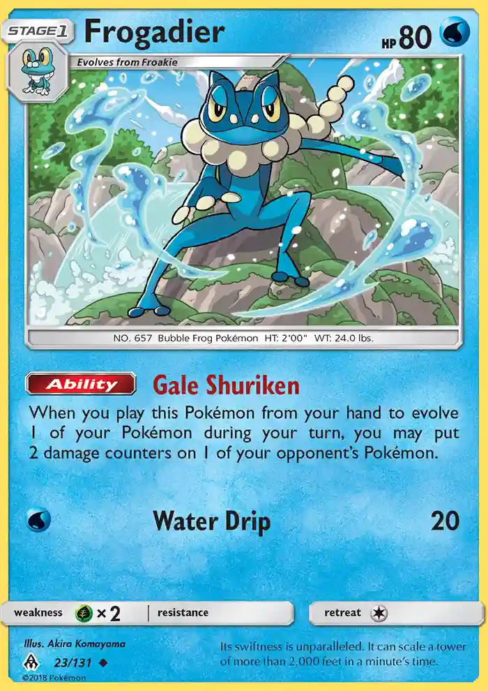 Frogadier-Reverse Foil