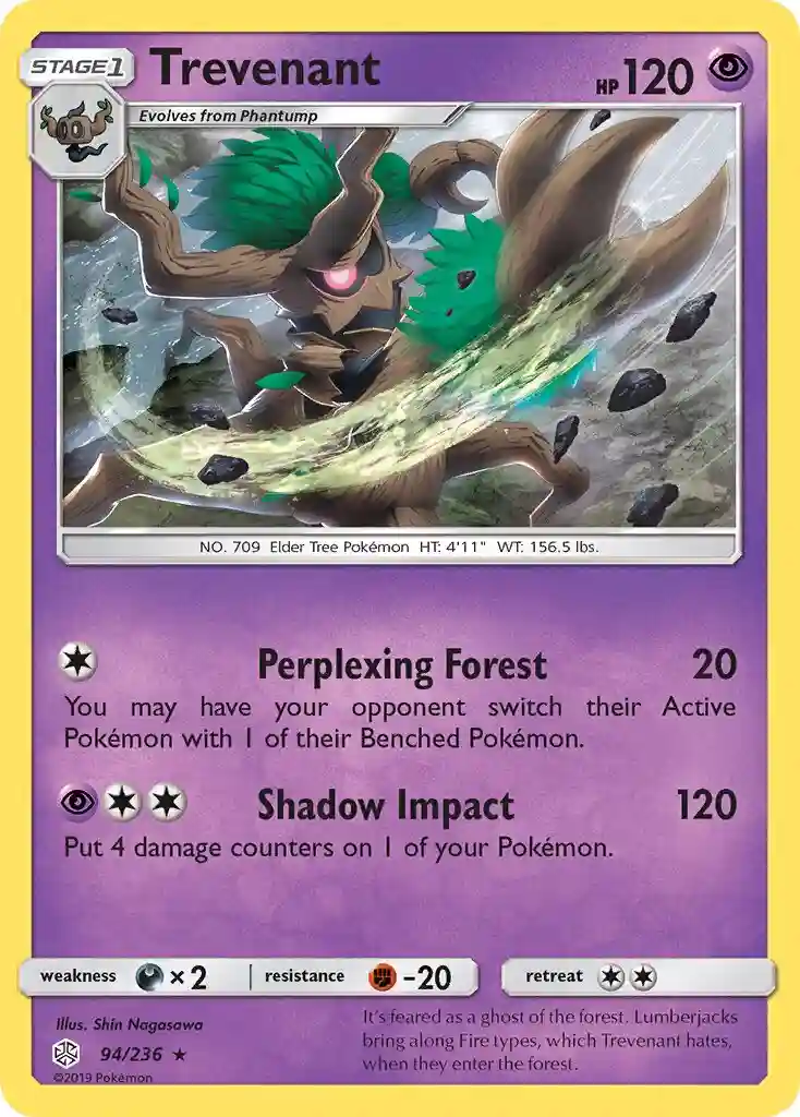 Trevenant-Reverse Foil