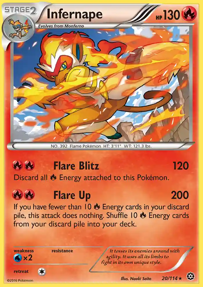 Infernape-Reverse Foil