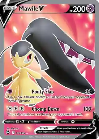 Full Art/Mawile V (178) 2022 Pokemon Sword & Shield Silver Tempest