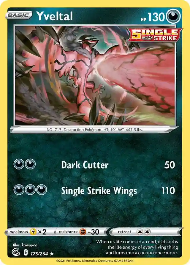 Yveltal-Reverse Foil