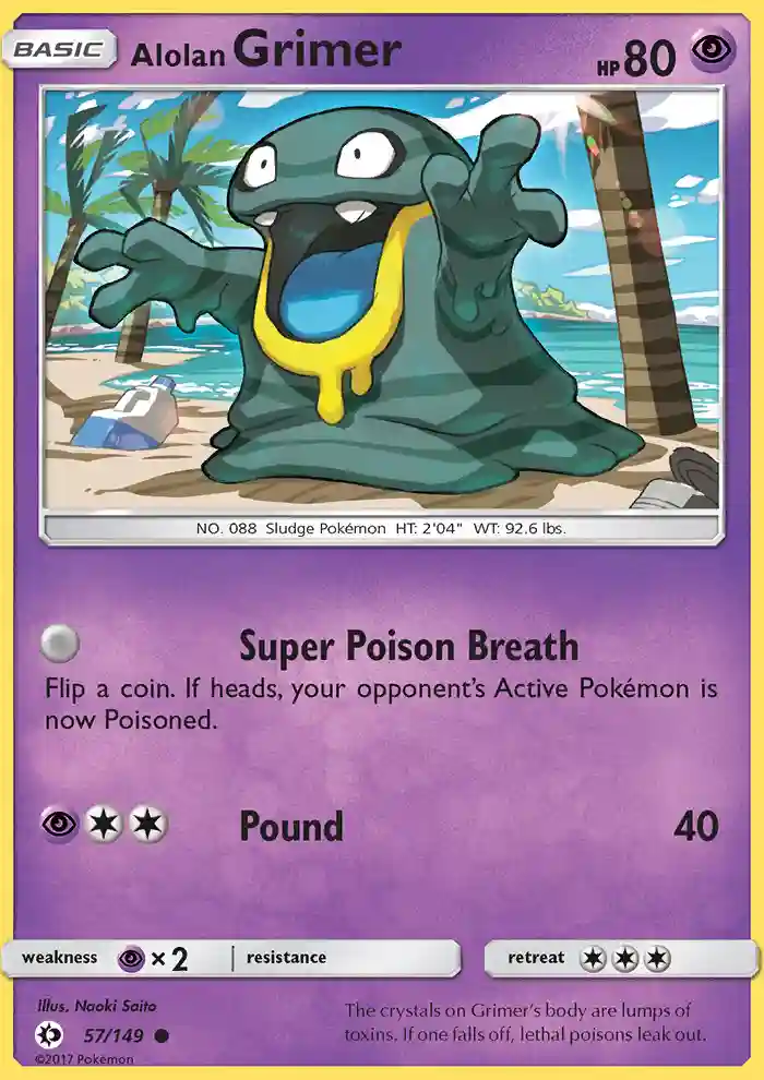 Alolan Grimer-Reverse Foil