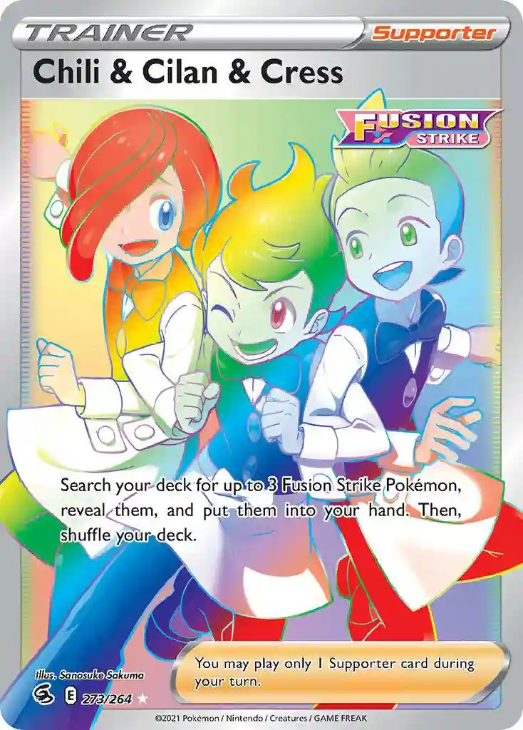Full Art/Chili & Cilan & Cress