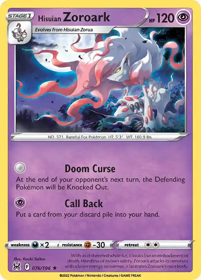 Hisuian Zoroark-Holo
