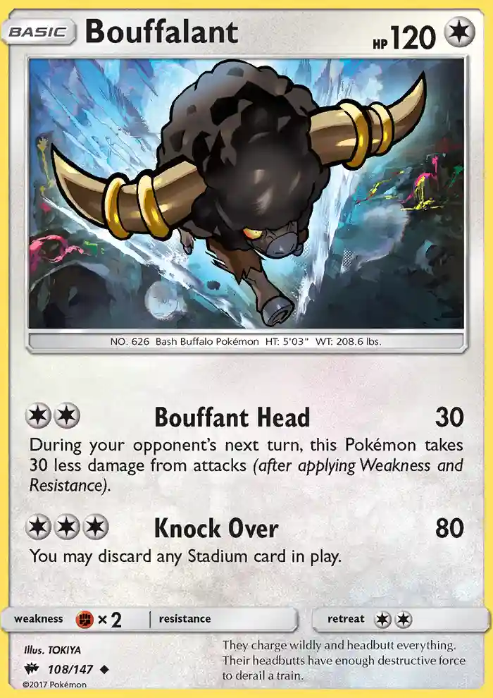 Bouffalant-Reverse Foil