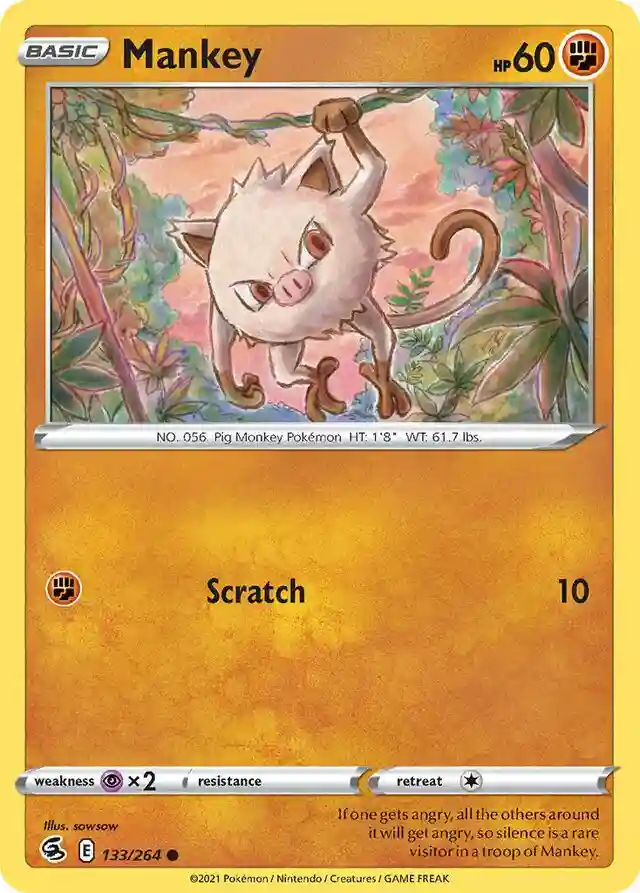 Mankey-Reverse Foil