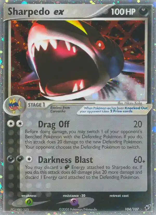 Sharpedo EX-Holo