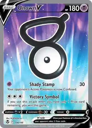 Full Art/Unown V