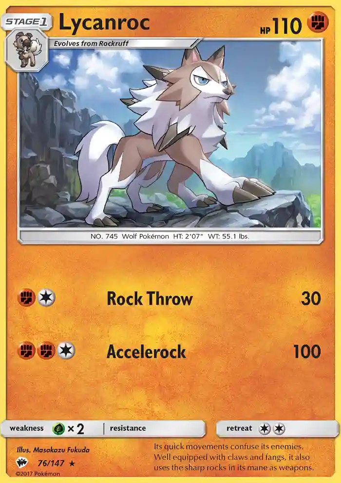 Lycanroc-Reverse Foil