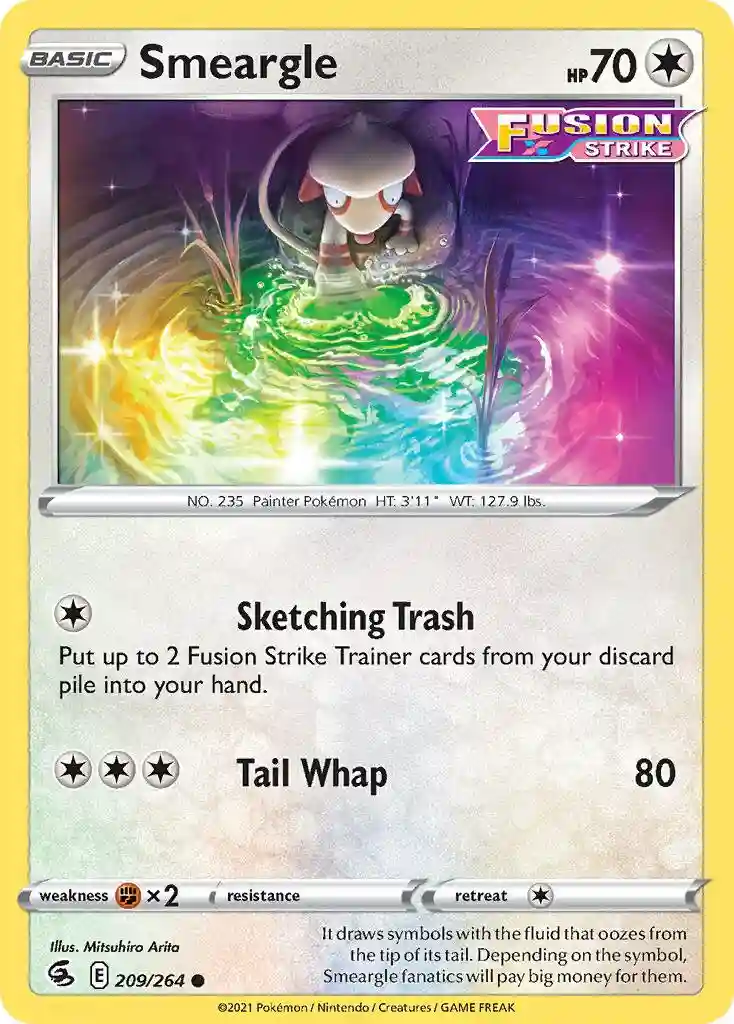 Smeargle-Reverse Foil