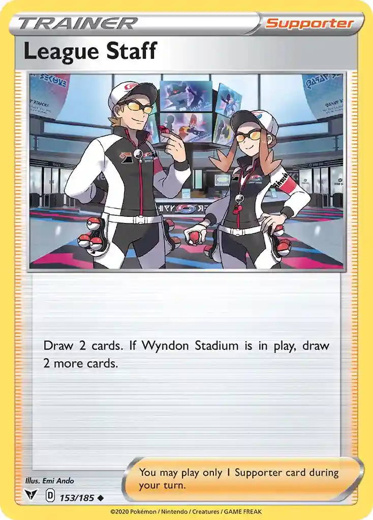 League Staff-Reverse Foil