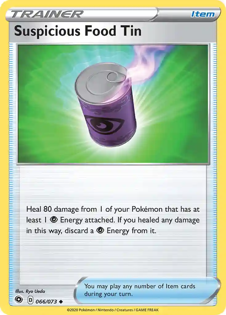 Suspicious Food Tin-Reverse Foil