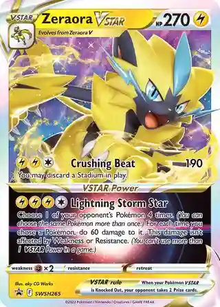 Zeraora Vstar