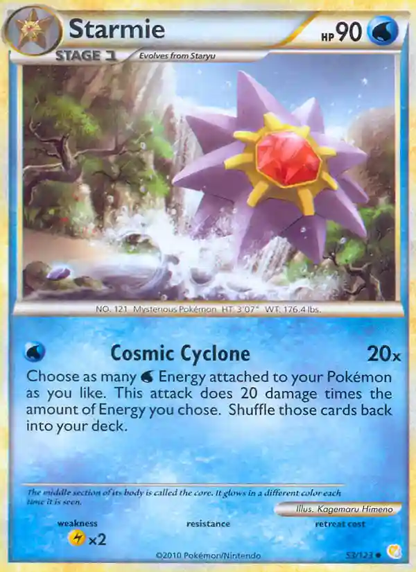 Starmie-Reverse Foil