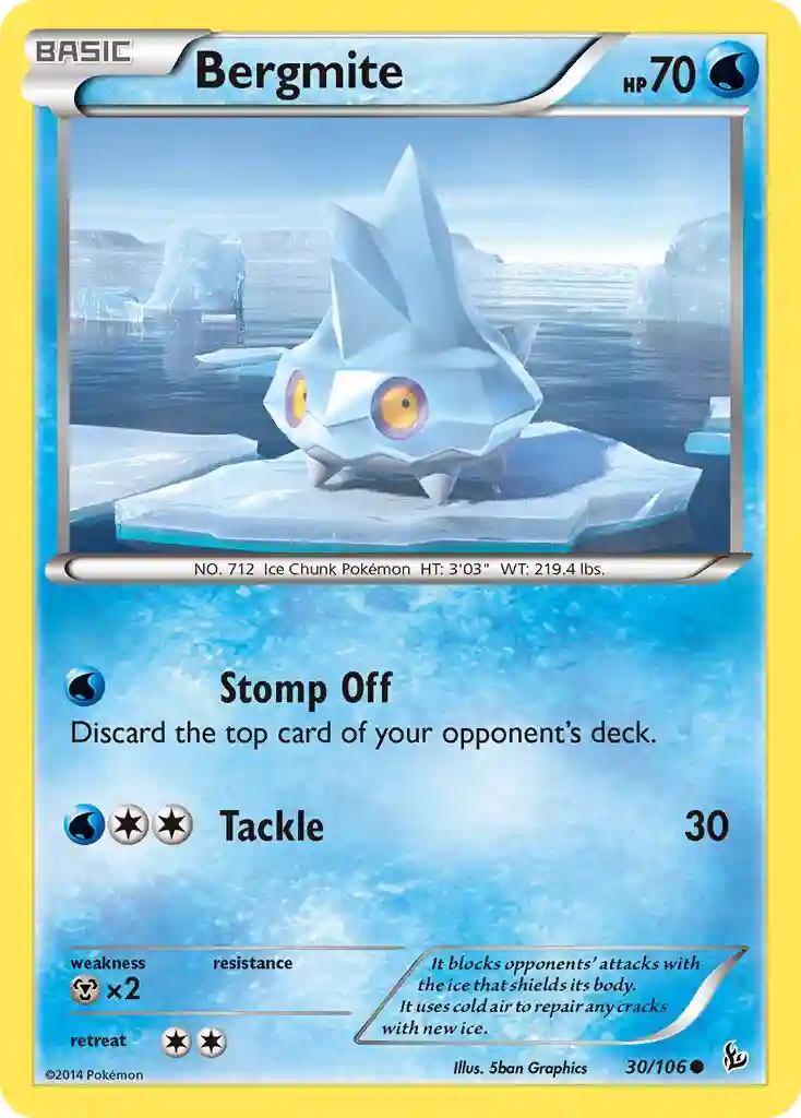 Bergmite-Reverse Foil