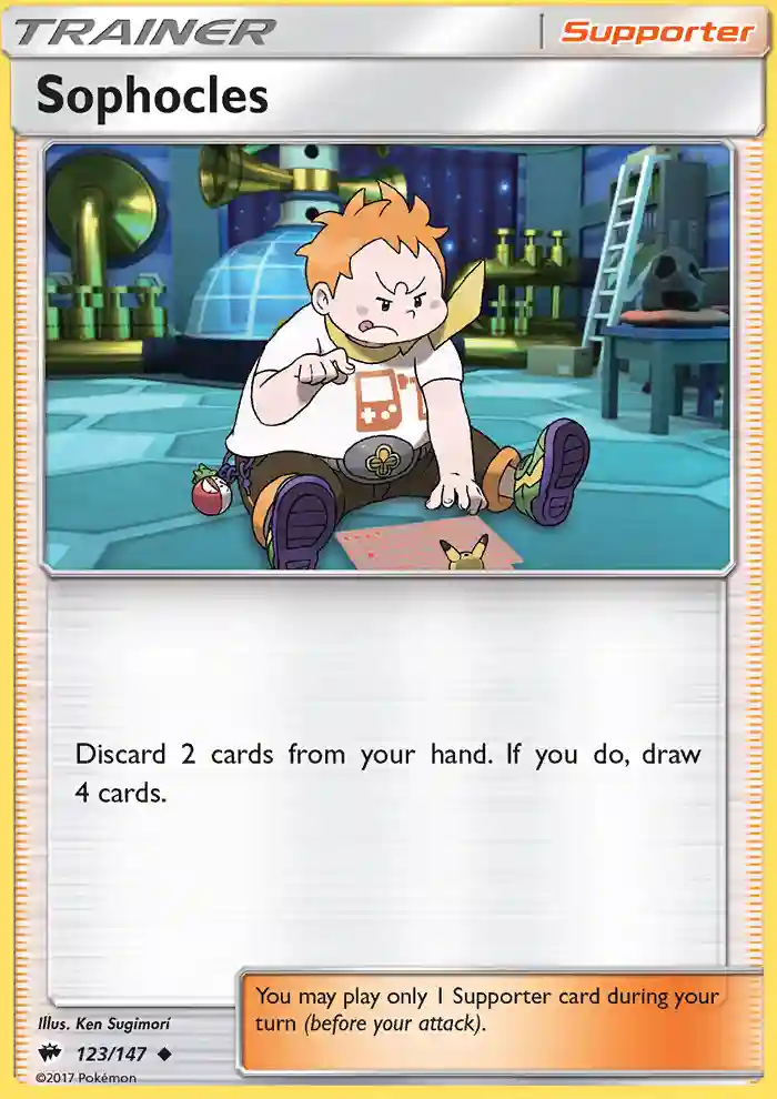 sophocles pokemon card price Sophocles (123) 2017 Pokemon Sun & Moon Burning Shadows