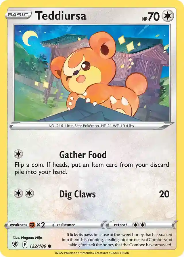 Teddiursa-Reverse Foil