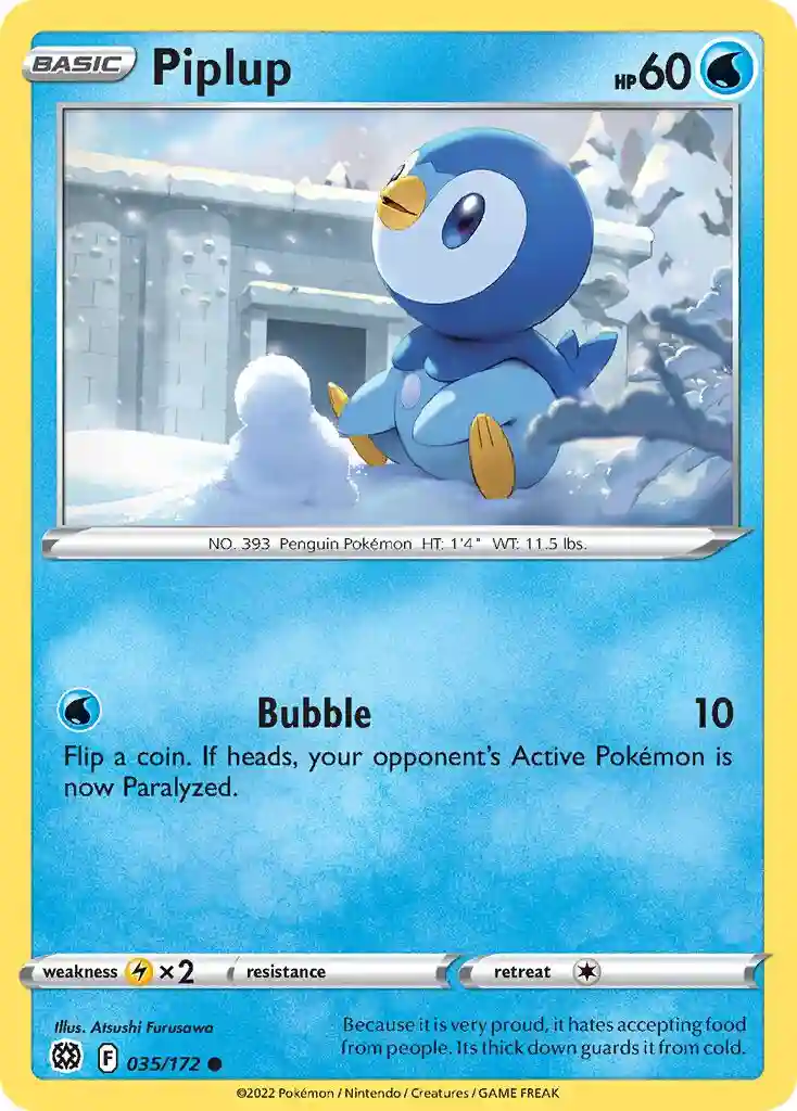 Piplup-Reverse Foil