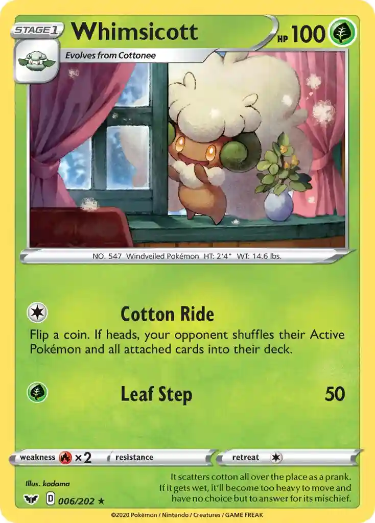 Whimsicott-Reverse Foil
