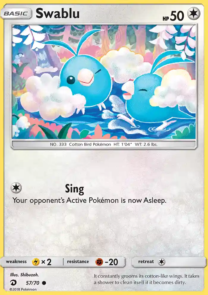 Swablu-Reverse Foil