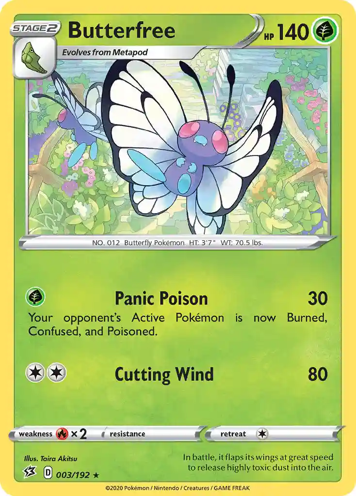 Butterfree-Reverse Foil