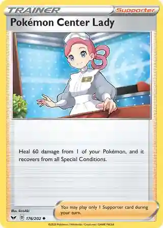 Pokemon Center Lady-Reverse Foil