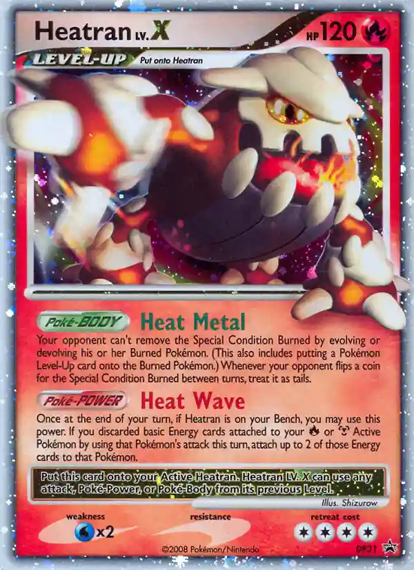 Heatran LV.X-Holo