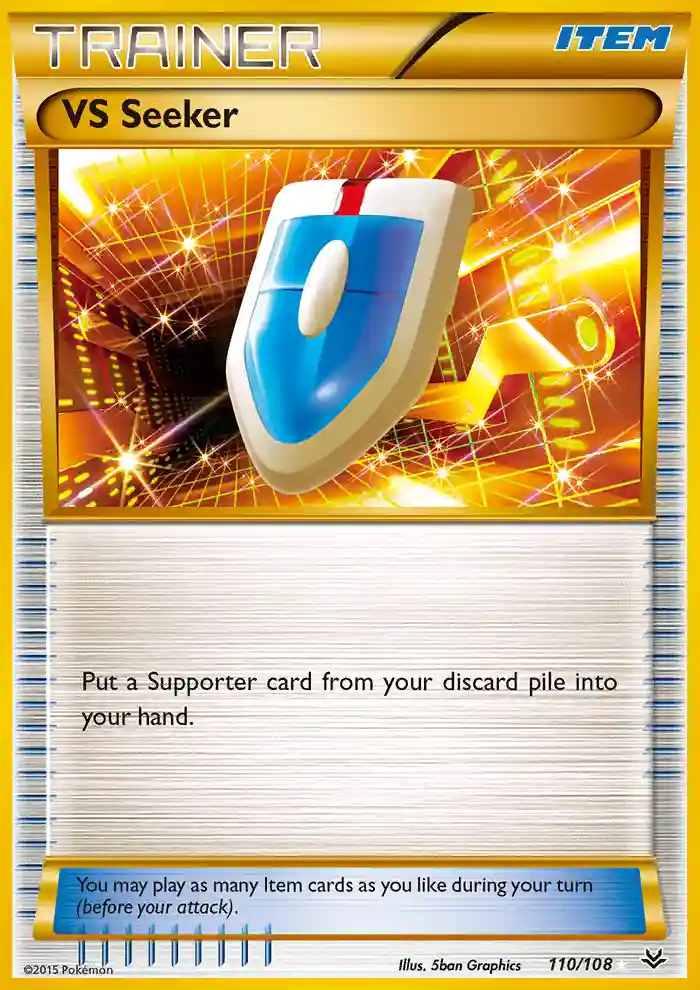 VS Seeker (110) 2015 Pokemon XY Roaring Skies - Pokmon Card Data