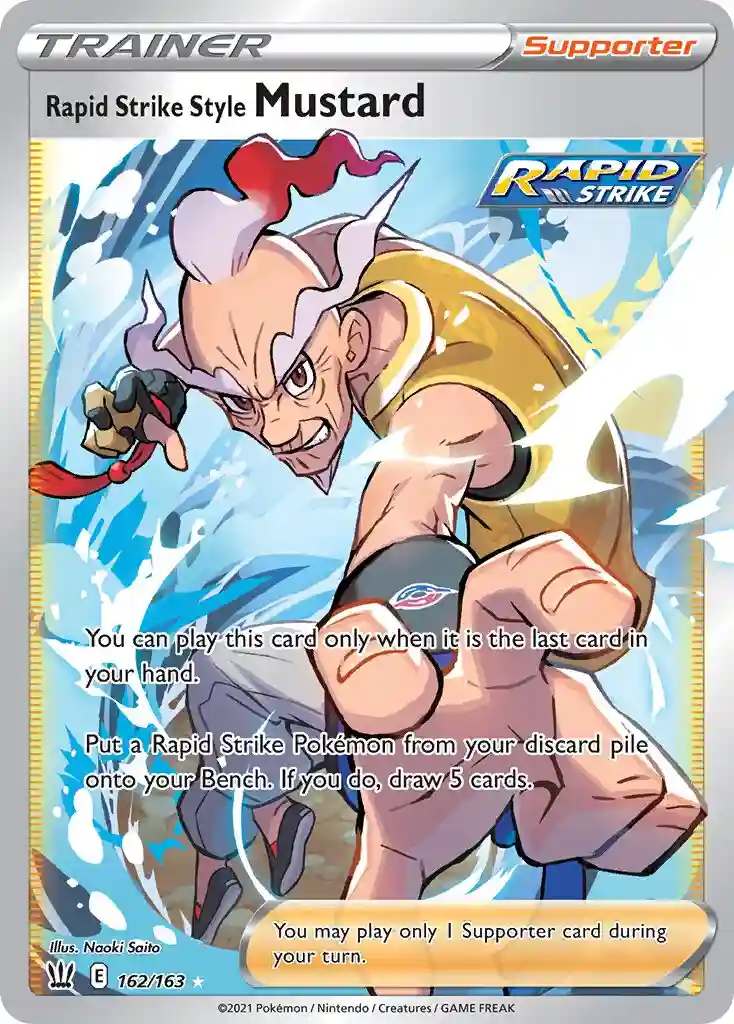 Full Art/Rapid Strike Style Mustard