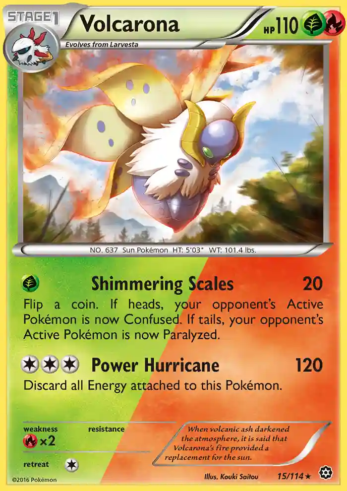 Volcarona-Reverse Foil