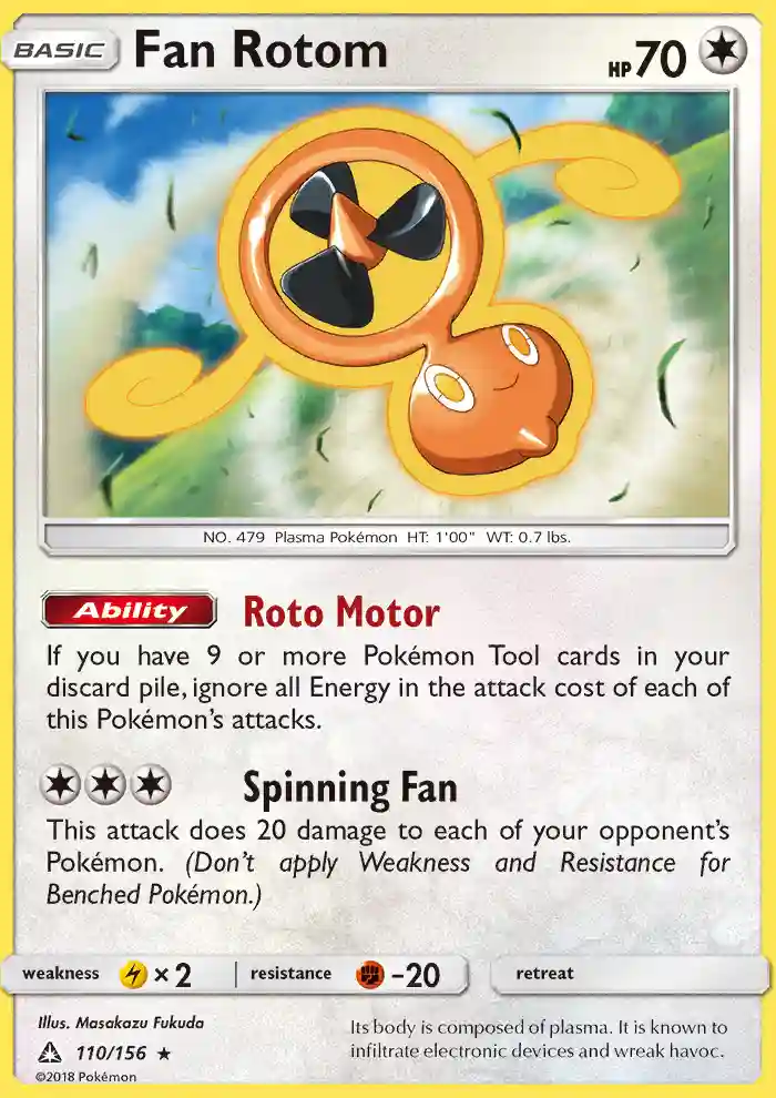 Fan Rotom-Reverse Foil