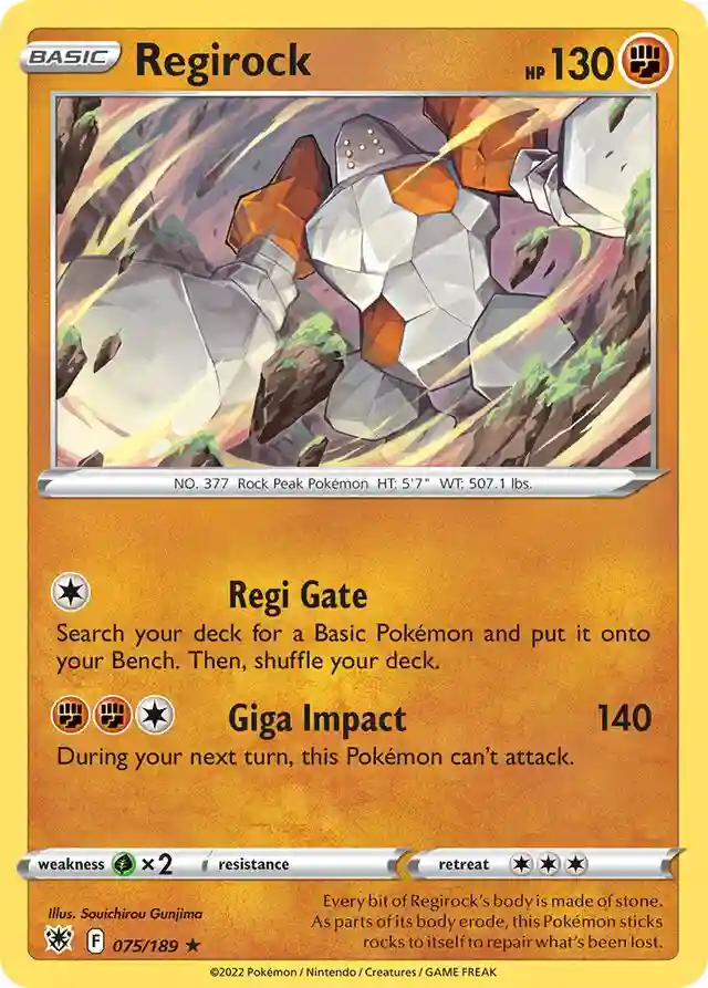 Regirock-Reverse Foil