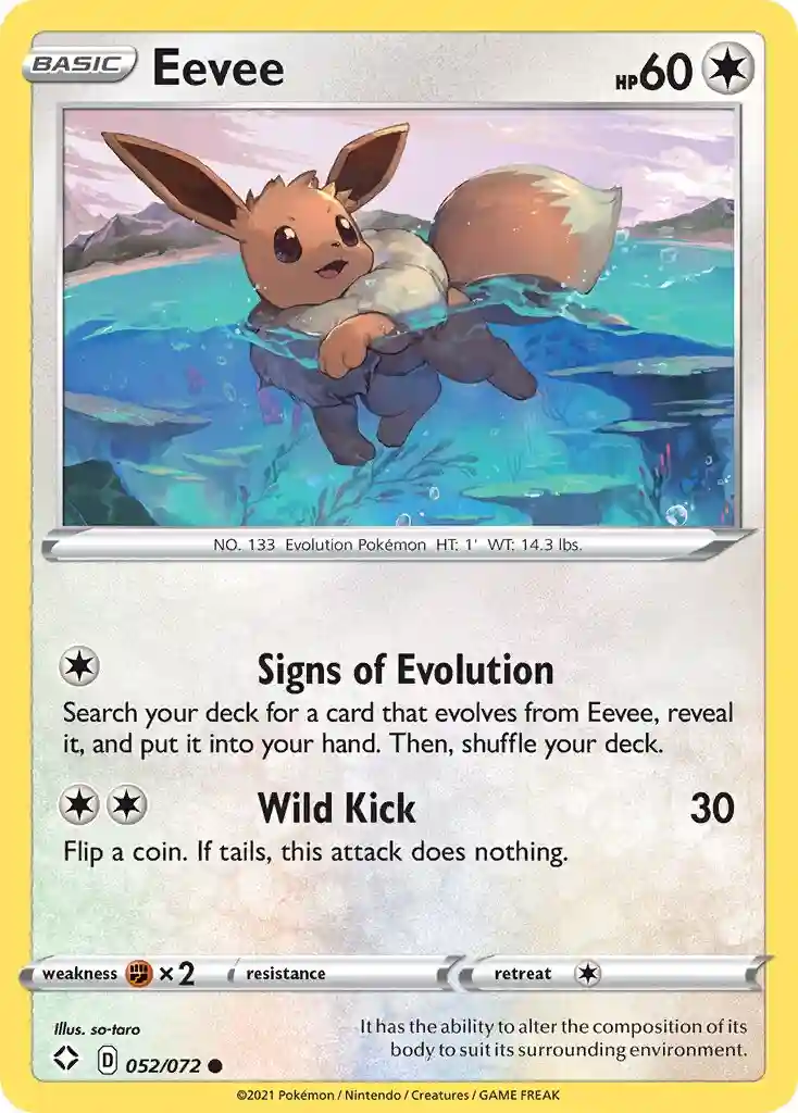 Eevee-Reverse Foil