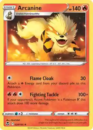 Arcanine-Reverse Foil