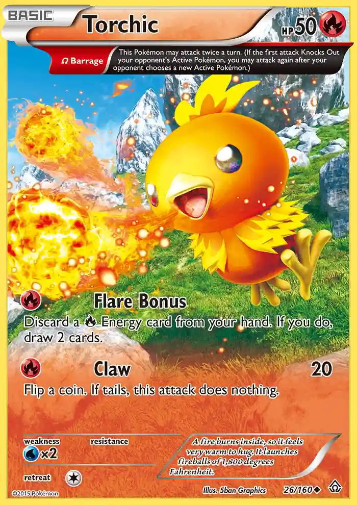 Torchic-Reverse Foil